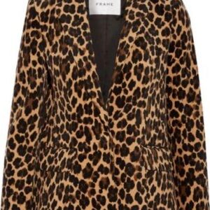 Frame Denim Animal Print Women's Blazer - Size 2 (or Best Offer)